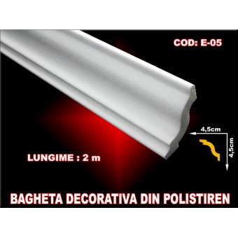 Bagheta din polistiren E-05